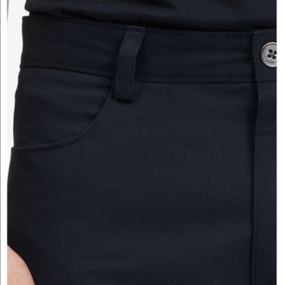 Calvin Klein Men’s Sateen Slim-Fit Stretch Pants - Picture 3 of 8